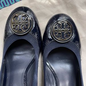Tory Burch Navy Patent heels